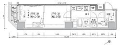 アイルグランデ押上ノース 2Kの間取図画像
