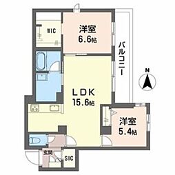メゾンエディアン新金岡 2階/-