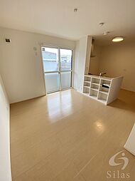 JR阪和線 上野芝駅 徒歩10分の賃貸アパート 2階2LDKのリビング/ダイニング