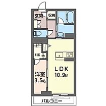 彩雲 00302 ｜ 群馬県高崎市江木町1242-1（賃貸マンション1LDK・3階・40.50㎡） その2