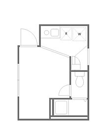 BlossomTerrace滝野川 1Kの間取図画像