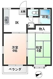 レジデンスK・K 2階/201