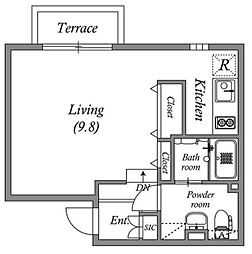 間取図画像 ワンルーム