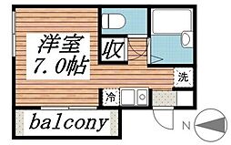 間取図画像 ワンルーム