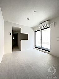 CREST TAPP京都丹波口II 2階ワンルームのリビング/ダイニング