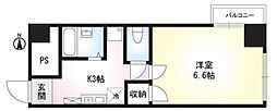 山王ハマセイホウ 1Kの間取図画像