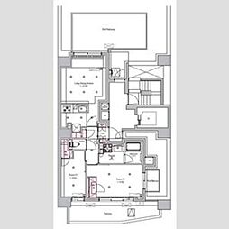 シーフォルム板橋3 13階2LDKの間取り