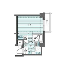 フェニックス馬込 1Kの間取図画像