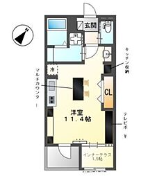 間取図画像 ワンルーム
