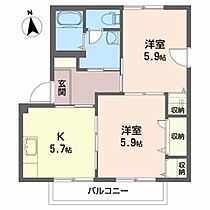 カーサ・レプレ 101 ｜ 岩手県花巻市南万丁目1163-？（賃貸アパート2K・1階・42.20㎡） その2