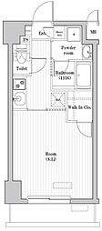 レジデンス北大塚 1Kの間取図画像