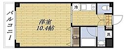 リトル.ベル 1Kの間取図画像