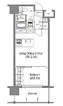 BPRレジデンス三田伊皿子坂  ｜ 東京都港区三田４丁目9-7（賃貸マンション1LDK・7階・40.62㎡） その2