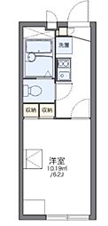 レオパレスウエスト本郷1 1Kの間取図画像