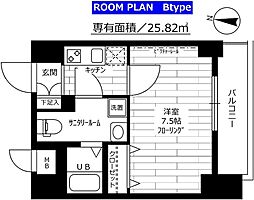 ステージファースト西巣鴨 1Kの間取図画像