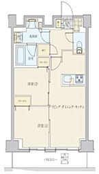 リビオメゾン南砂町 2LDKの間取図画像