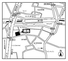 グランハイツ東中野 402 ｜ 東京都中野区東中野１丁目59-2（賃貸マンション1LDK・4階・46.85㎡） その3