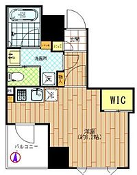 アリーチェ押上 ワンルームの間取図画像