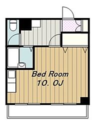 JR南武線 矢野口駅 徒歩2分の賃貸マンション 1階ワンルームの間取り