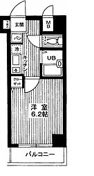 ヴェルステージ練馬 1Kの間取図画像