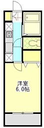 間取図画像 1K