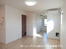 JR横浜線 橋本駅 バス23分 久保沢下車 徒歩3分の賃貸アパート 2階1LDKのリビング/ダイニング