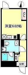 Creal東高円寺 ワンルームの間取図画像