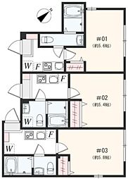 アザーレ・パッシオ矢部A 3階