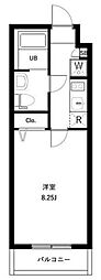 COSMOSREID蚕糸の森公園 1Kの間取図画像
