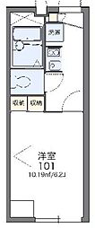 レオパレス船堀 1Kの間取図画像