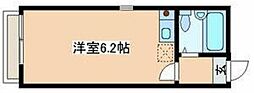 サニーコート町屋 ワンルームの間取図画像
