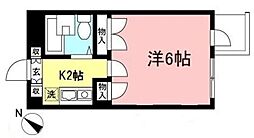 間取図画像 1K