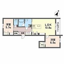 シャーメゾン　エクラシエ A0205 ｜ 愛媛県四国中央市中之庄町332-1（賃貸アパート2LDK・2階・63.48㎡） その2