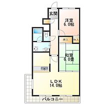 カワデンセントリックハイツ  ｜ 大阪府大阪市住吉区遠里小野１丁目（賃貸マンション2LDK・5階・65.00㎡） その2