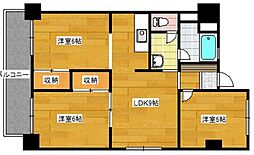 IT城南 3LDKの間取図画像