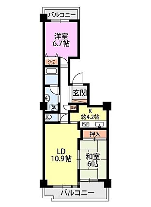 パストラルハイム駅南_間取り_0