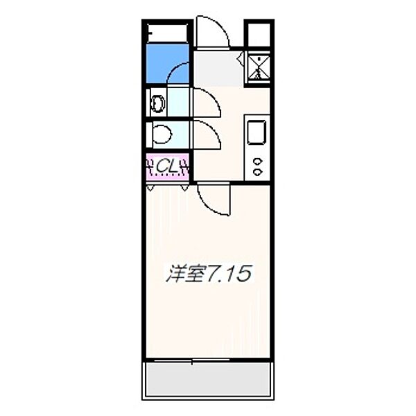 大阪府岸和田市下池田町３丁目(賃貸アパート1K・2階・24.00㎡)の写真 その2