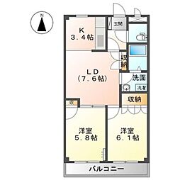 JR身延線 竪堀駅 徒歩18分 2階/-