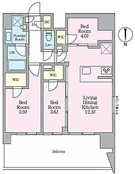 間取図画像 3LDK