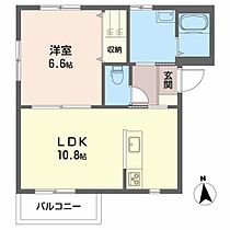 ドミール・Ｔ－II A0201 ｜ 愛媛県松山市立花１丁目5-4（賃貸アパート1LDK・2階・40.62㎡） その2