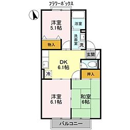 ミルキーウェイ 2階/-