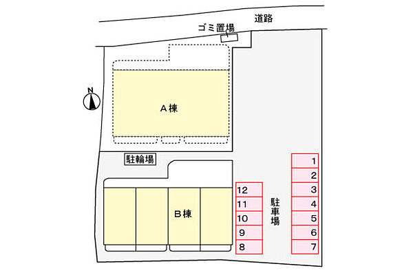 カーサレイメイ　Ｂ棟 ｜奈良県大和郡山市九条町(賃貸マンション2LDK・1階・52.25㎡)の写真 その15