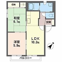 グランドールタモリ　Ａ 201 ｜ 青森県八戸市下長２丁目5-17（賃貸アパート2LDK・2階・50.00㎡） その2