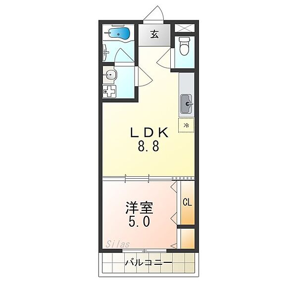 フジパレス和泉中央II番館 ｜大阪府和泉市万町(賃貸アパート1LDK・1階・31.50㎡)の写真 その2