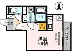 間取図画像 ワンルーム