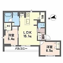 モンレーヴ本町 A0302 ｜ 福岡県久留米市本町16-25（賃貸マンション2LDK・3階・64.11㎡） その2