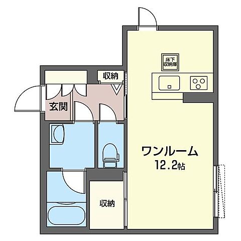 ホームズ でお部屋探し コンブリッサｖ 1階 101 ワンルーム 賃料8 9万円 34 7 賃貸マンション住宅情報 物件番号 取扱い不動産会社 シャーメゾンショップ 株式会社イチイ 秋葉原店