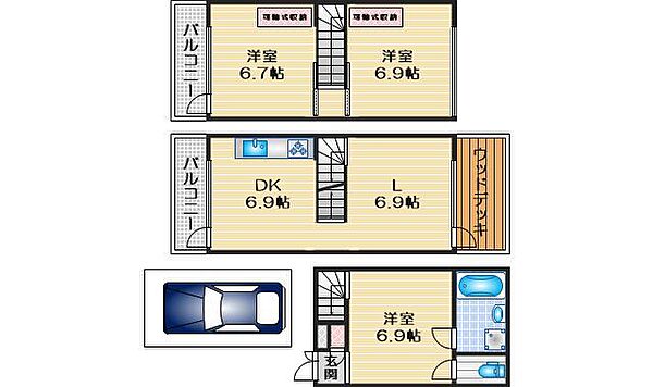 画像2:間取図