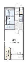 ミランダEARTH 1Kの間取図画像