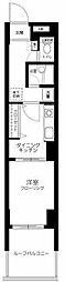ライオンズプラザ伊勢佐木町通り 1DKの間取図画像